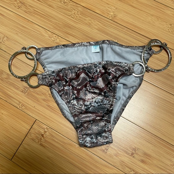 VENUS Metallic Python Snakeskin Bikini - Picture 7 of 9